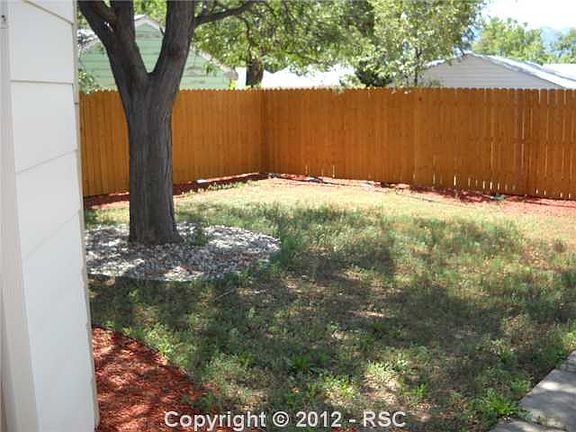 Fenced in Backyard