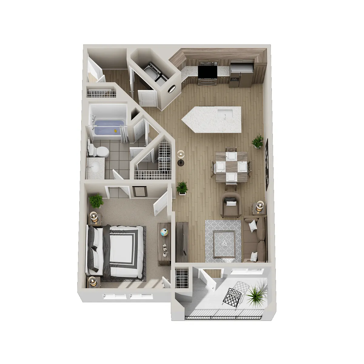 Floor plan A1