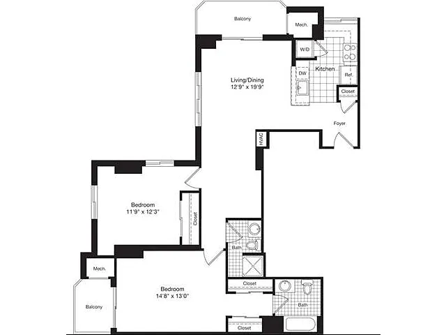 Floor plan 1075