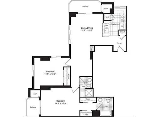 Floor plan 1075
