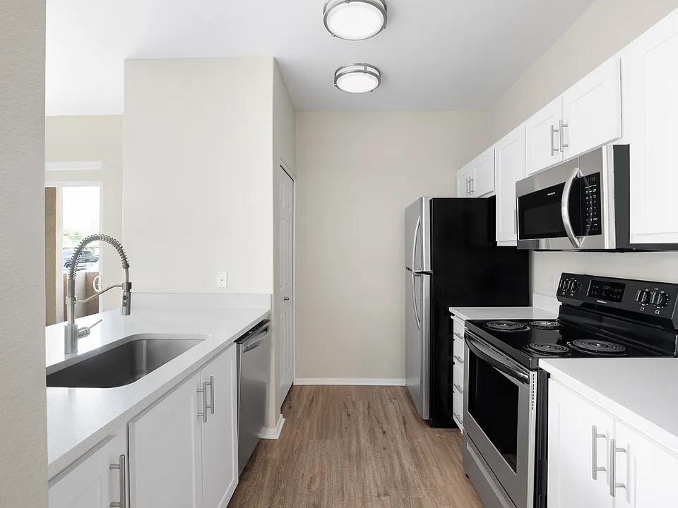 Cook, dine, and gather in a stylish kitchen space.