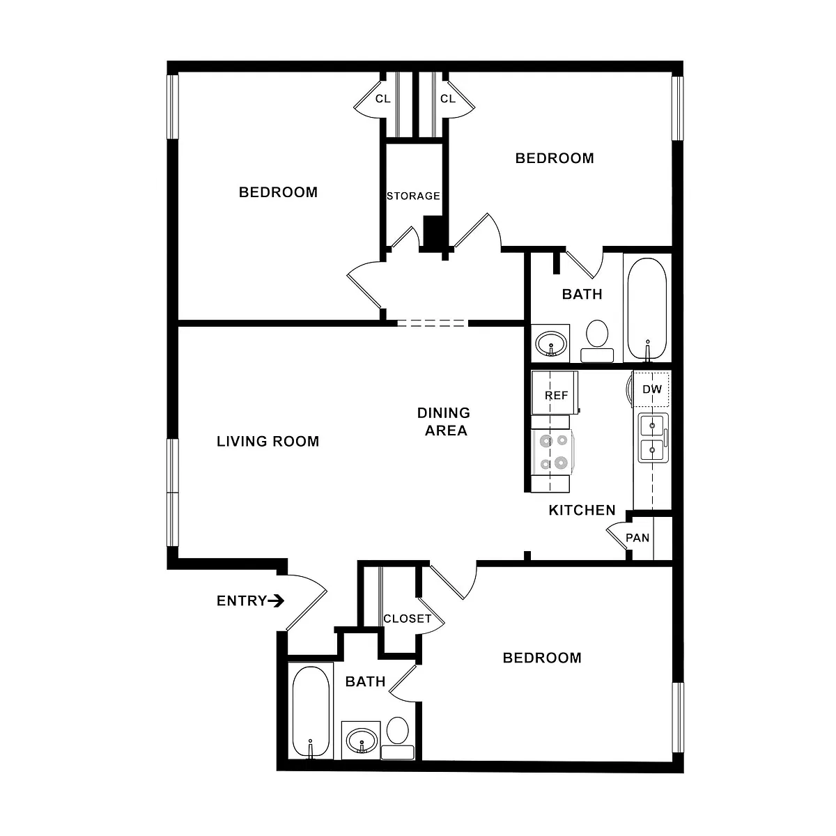 Floor plan C1