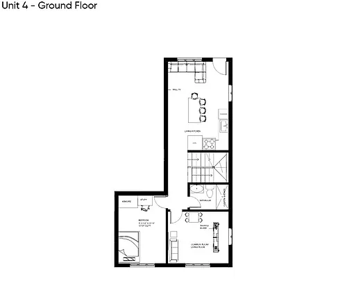 Floor plan C - Main Floor