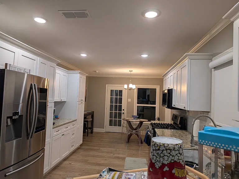 Shared Space-The Kitchen features top-of-the-line appliances, including a smart refrigerator with Alexa. The Kitchen is appointed for a home chef or baker, offering more than just the basics.