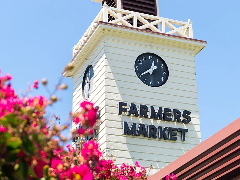 The original Farmers Market is just a 4-minute walk away
