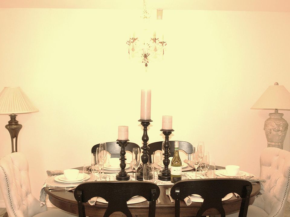 Formal Dining Room, Tuscan-Style Table & Hostess Chairs