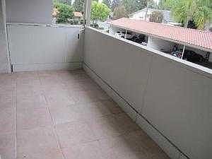 Balcony off living room