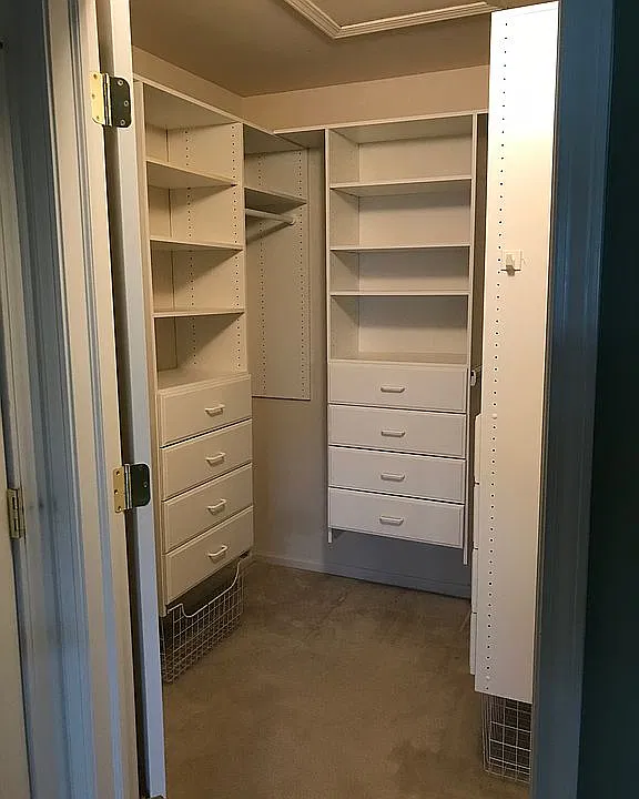 Master Walk-in Closet