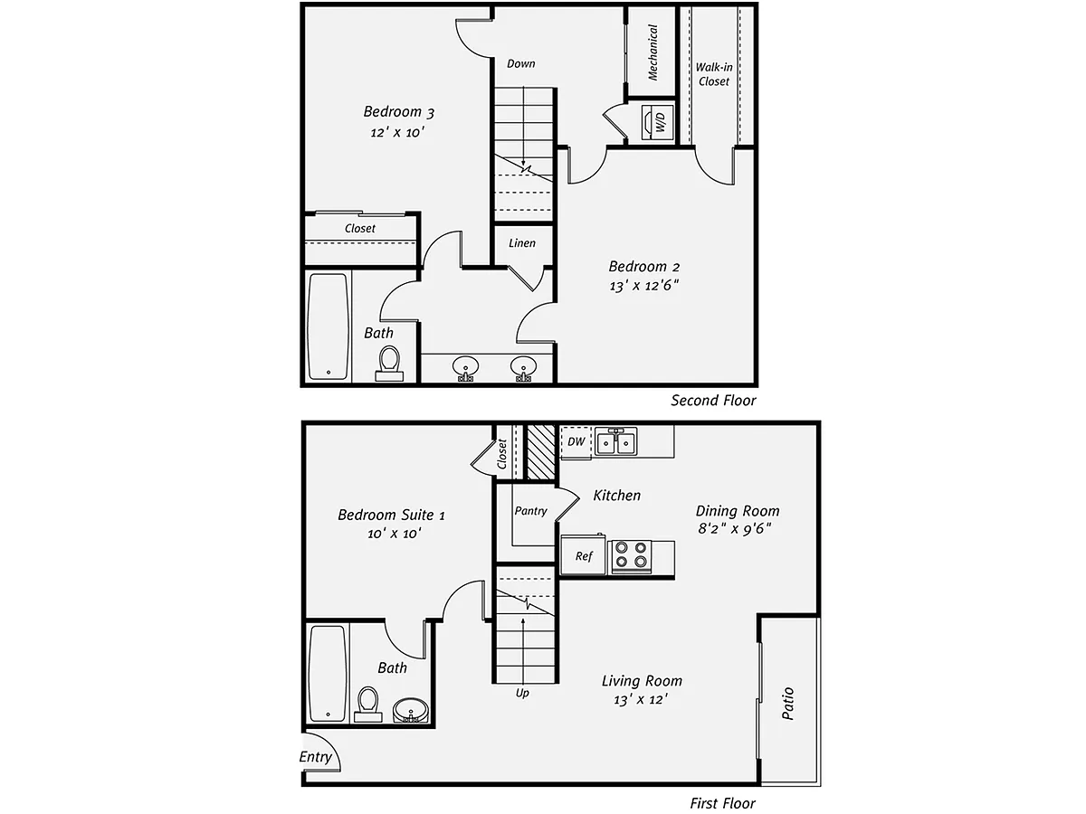 Floor plan C1T