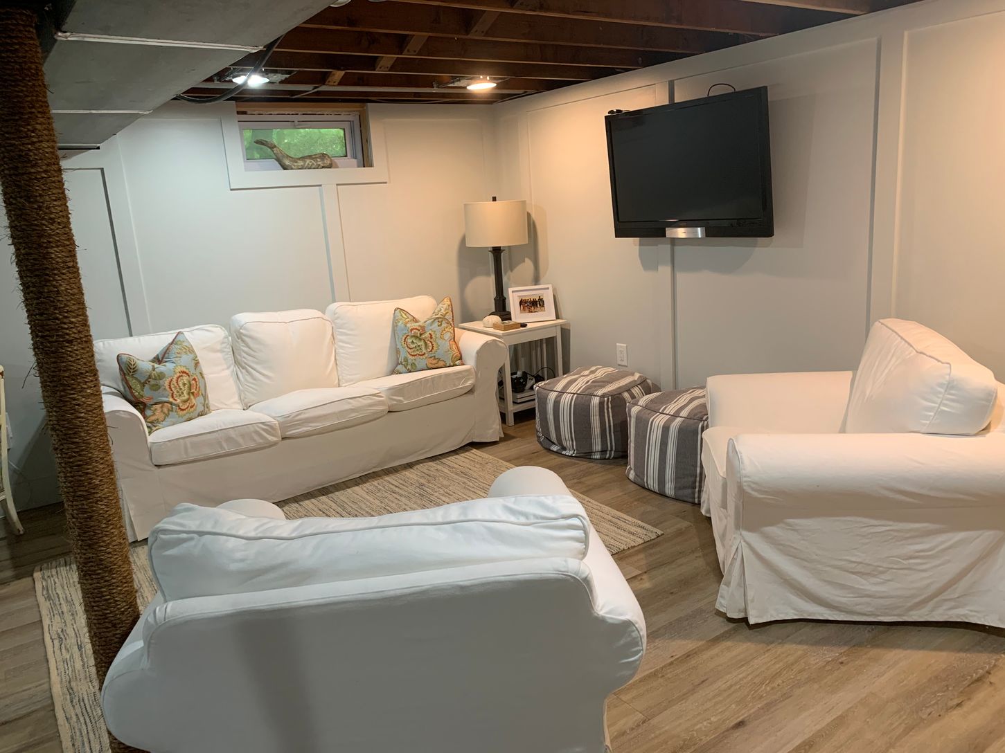  Basement family room