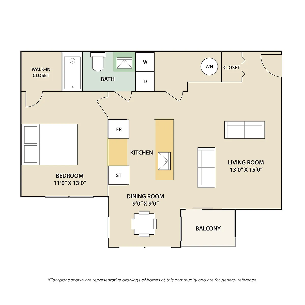 Floor plan The Chesterfield Cup