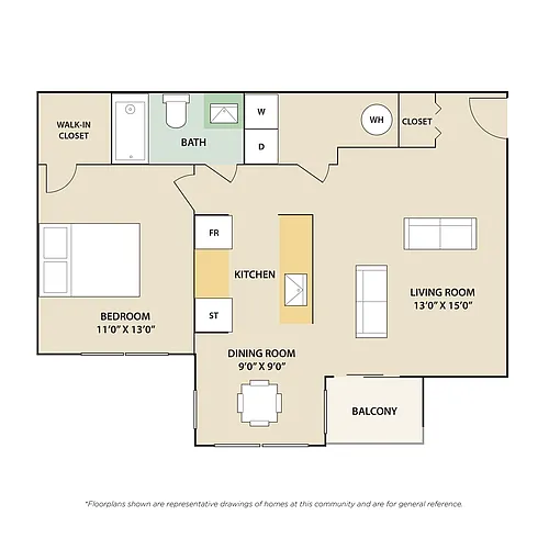 Floor plan The Chesterfield Cup