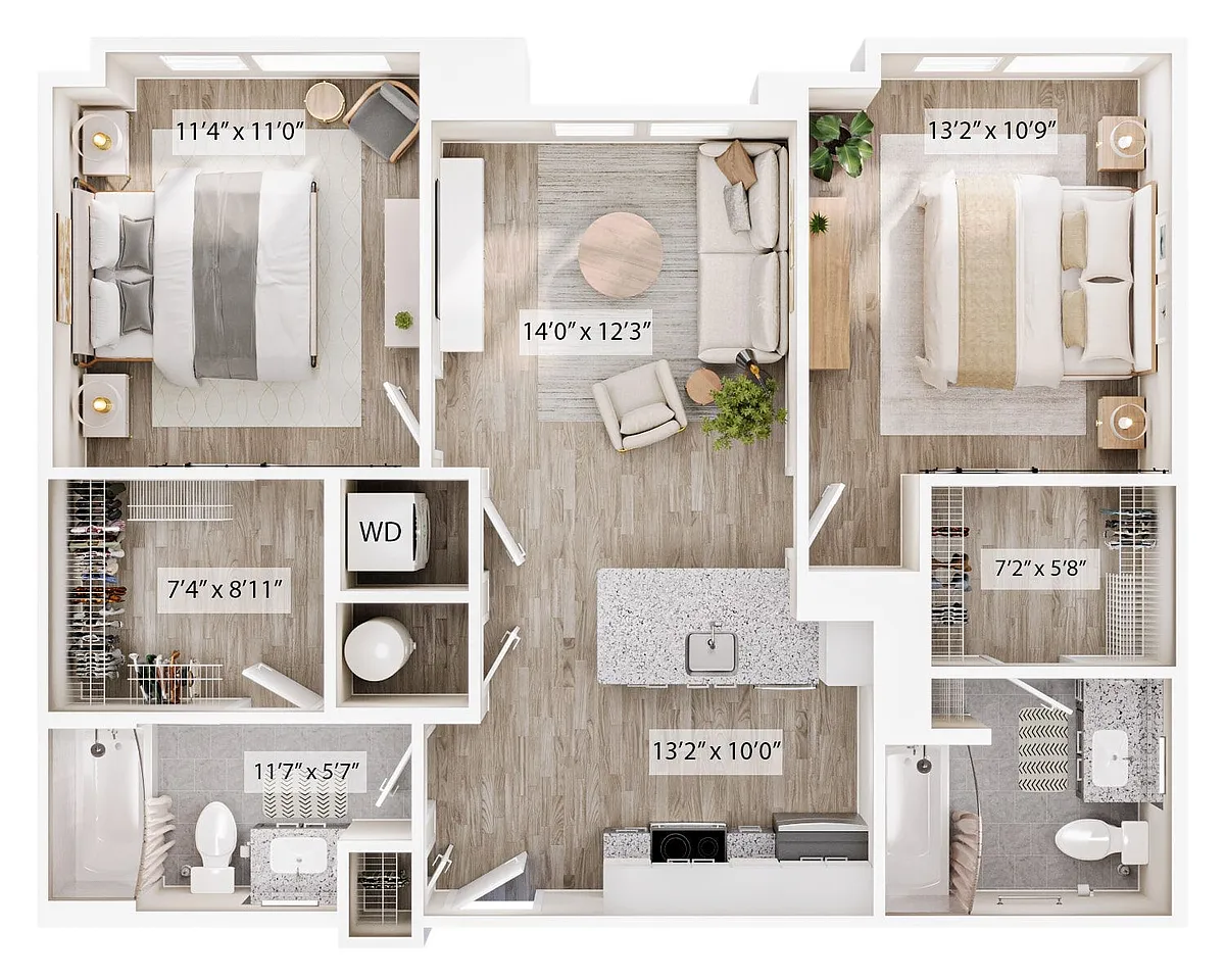 Floor plan The Gose