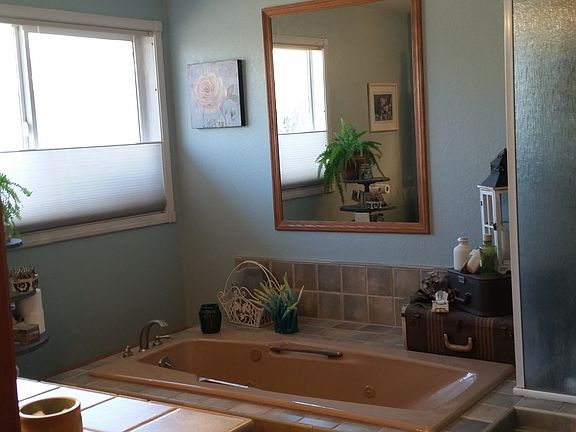 Master Bath. North window.