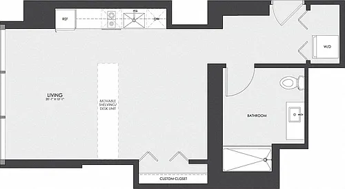 Floor plan Tier 01