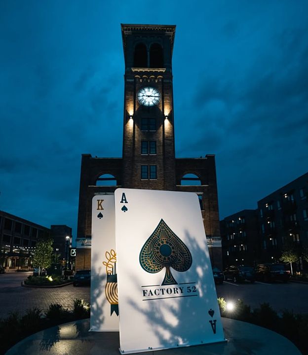 Just a five-minute walk to Factory 52_the area's newest entertainment district with food hall eats, live music, and a rooftop bar.