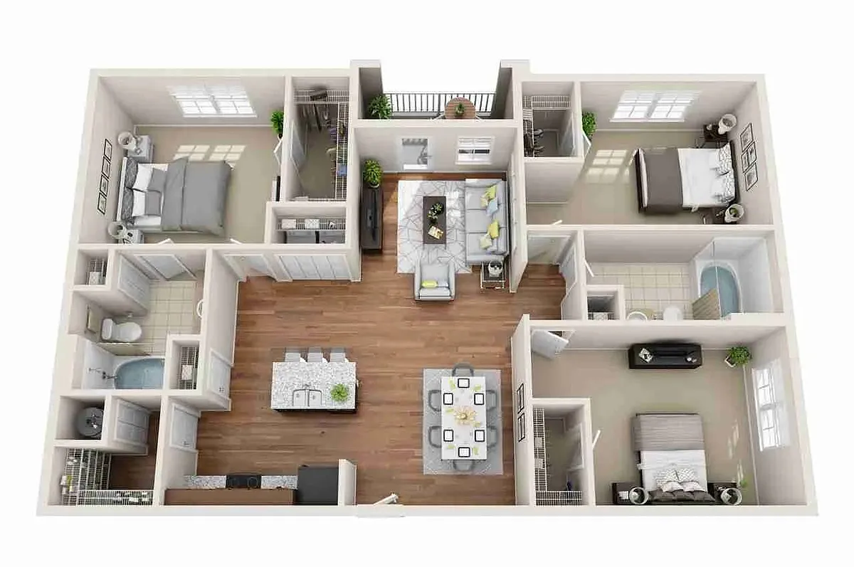 Floor plan C1