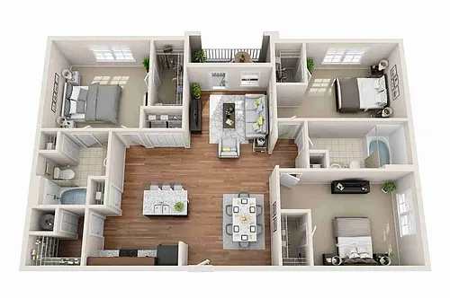 Floor plan C1