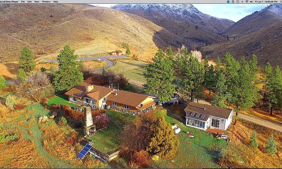 Aerial view looking NW 