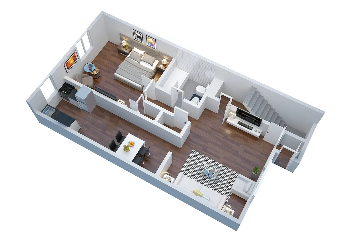 Floor plan Roosevelt 1