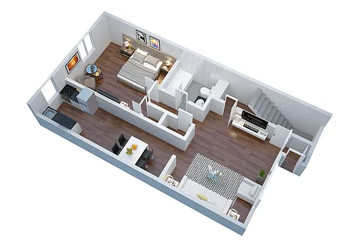 Floor plan Roosevelt 1