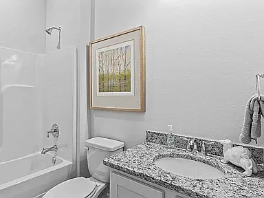 1st Bathroom (Model photo)