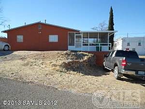 Side view with entry.