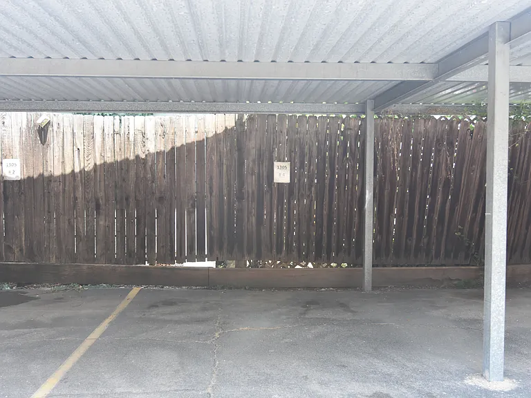 Reserved carport spot