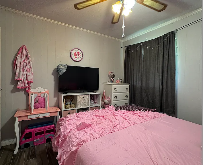 This is the third bedroom furnished, but we have since added a fresh coat of paint!