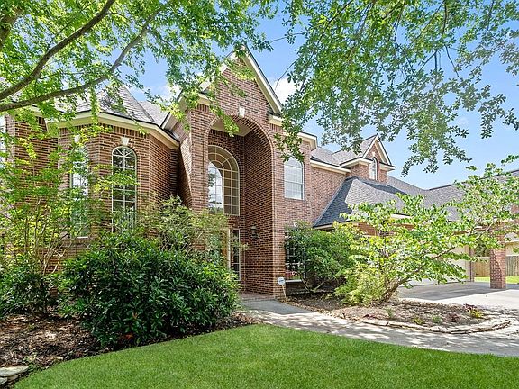 Mature trees add to the stately feel