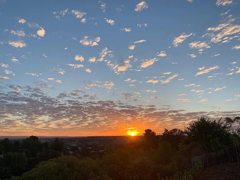 Glorious sunrise