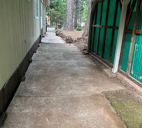 Outside Patio Area