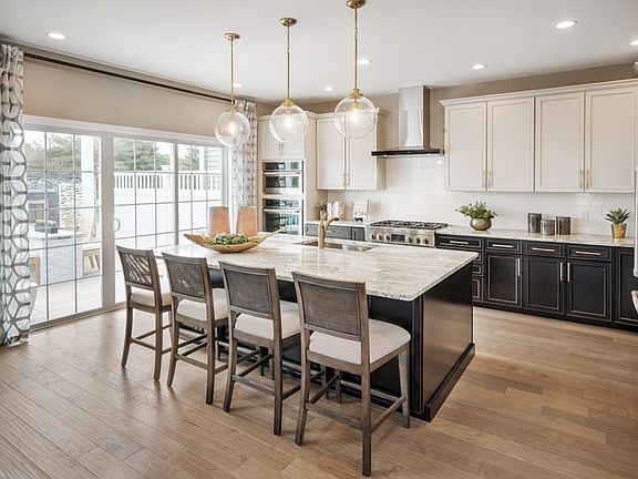 Kitchen with center island