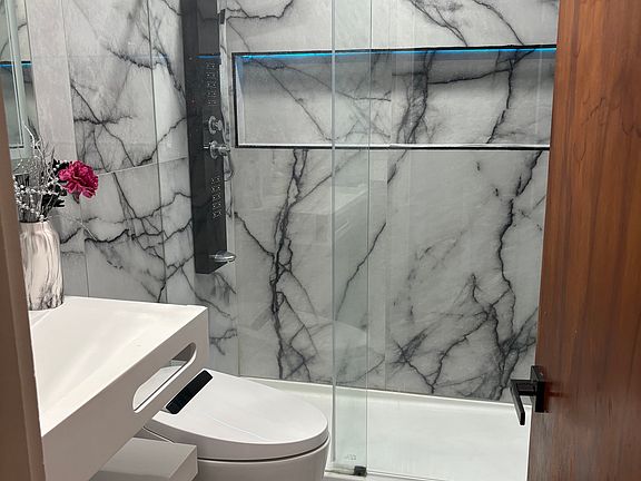 Remodeled and updated bathroom