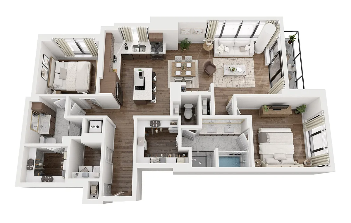 Floor plan P