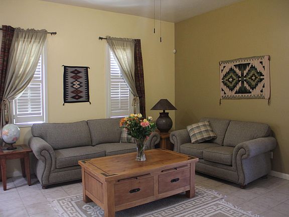 Family room adjacent to kitchen