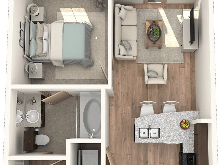 District at Medical Center Apartments — Photo 36