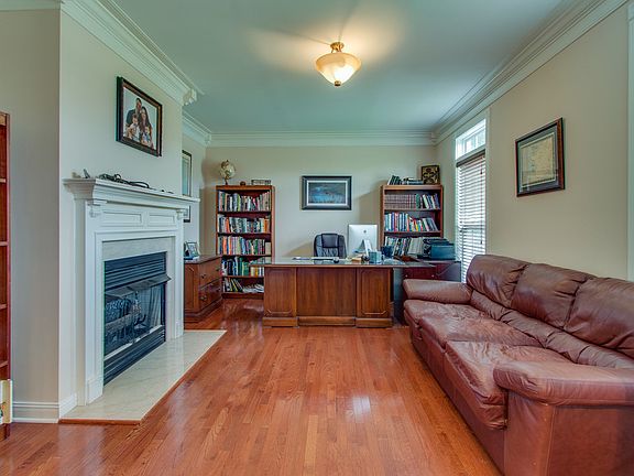 Office area with Fireplace!