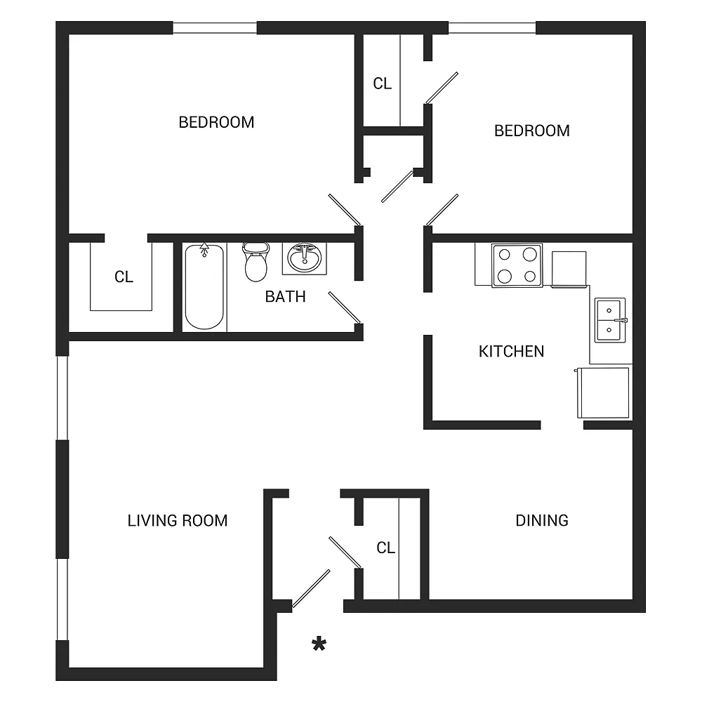Floor plan B2