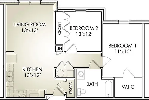 Floor plan Silver Maple II