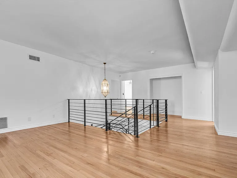 Upstairs catwalk