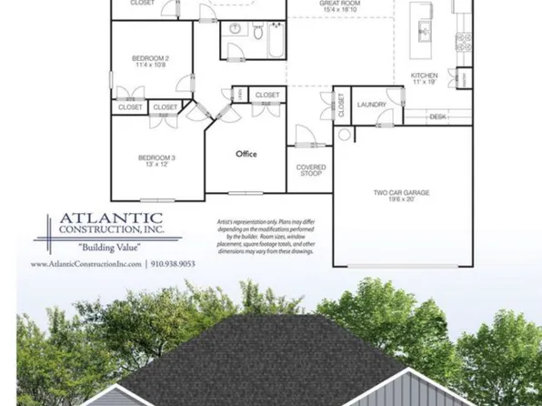 257 Haws Run Rd, Jacksonville, NC 28540