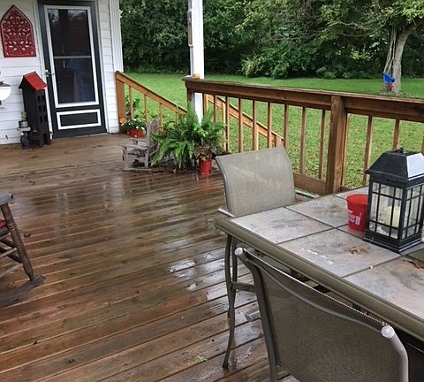 Back Deck -Built fall 16