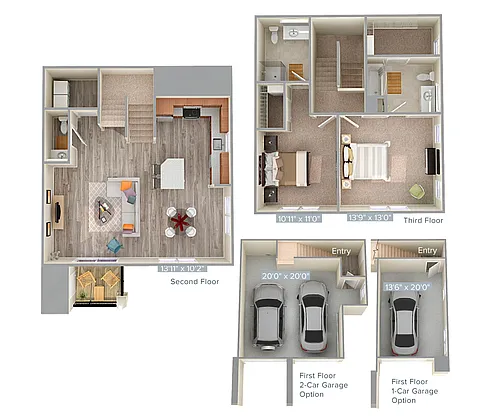 Floor plan B4T-4-1420sq