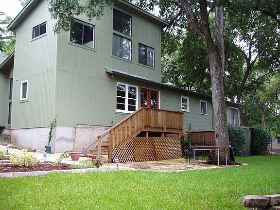 Back of Home w/ deck