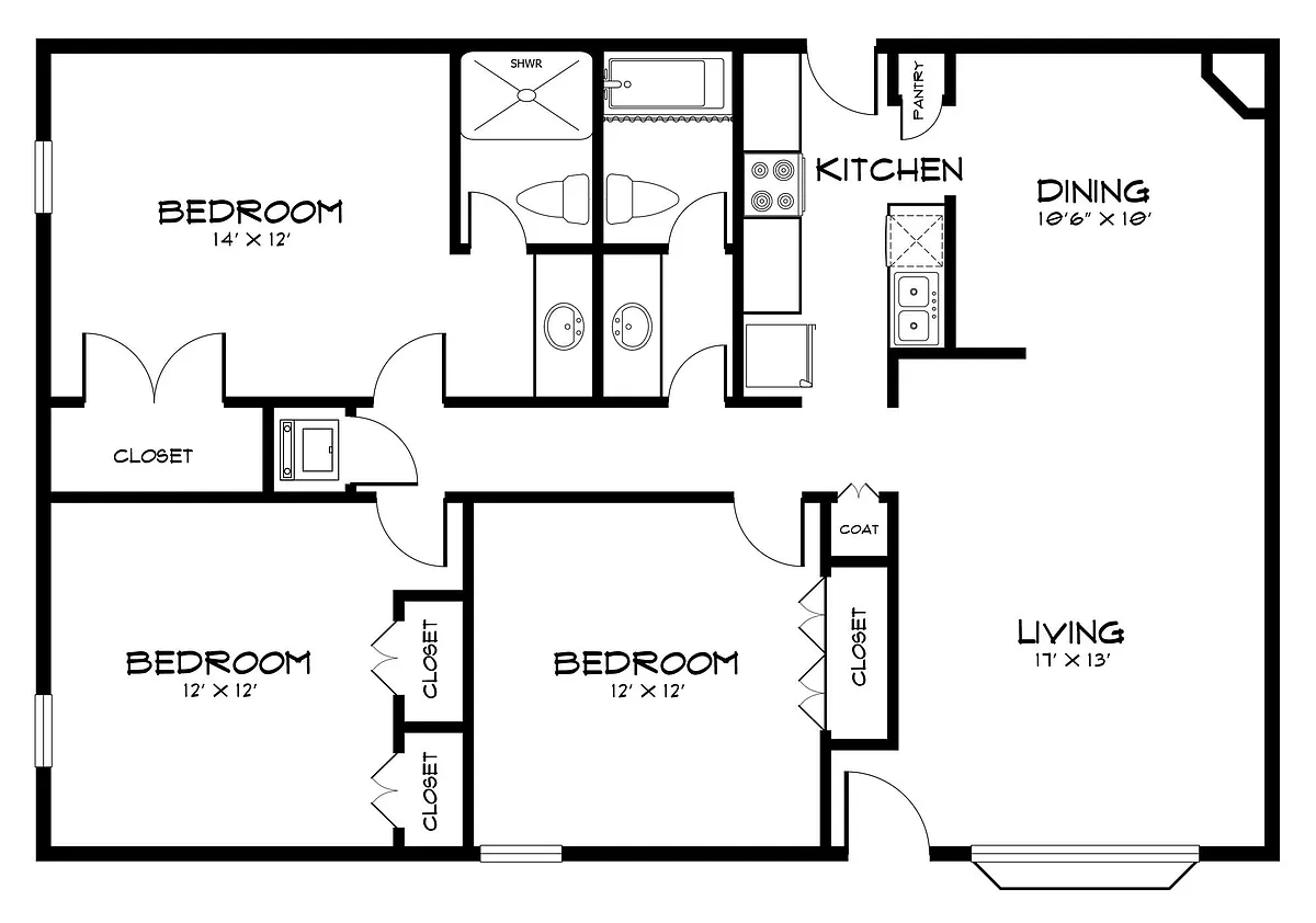 Floor plan C4