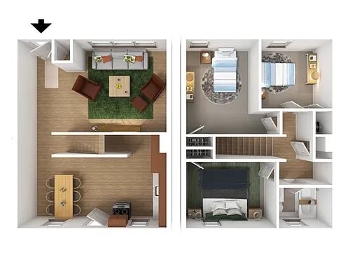 Floor plan Martingale