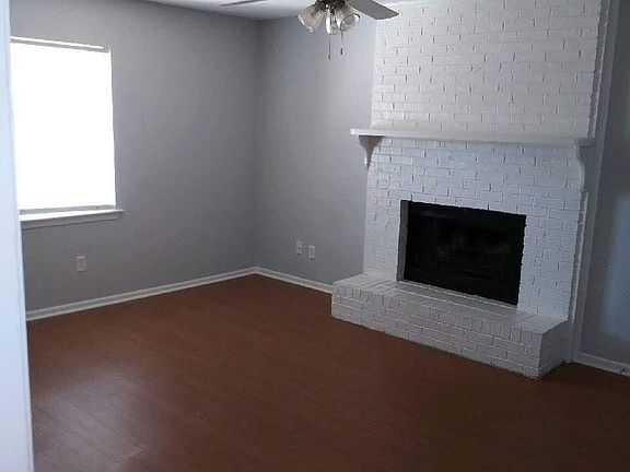 Great room with fireplace