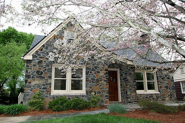 Captivating stone exterior