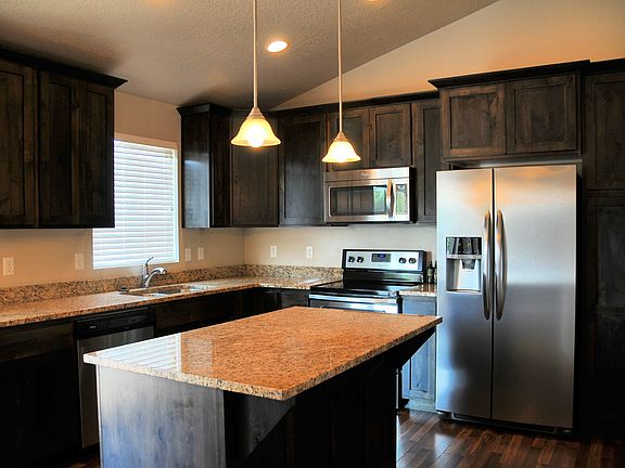 Kitchen with granite counter top